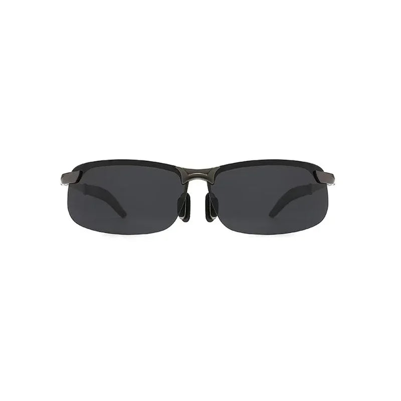 Men Photochromic Polarized Sunglasses Day Night Dual Use Color Changing Driving Fishing  Anti Glare UV Night Vision Glasses 1PC