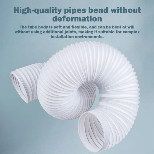 5.1/5.9" Diameter Portable AC Vent Hose Duct Outlet Mobile Air Conditioning Accessories Telescopic  Thickened Exhaust Pipe