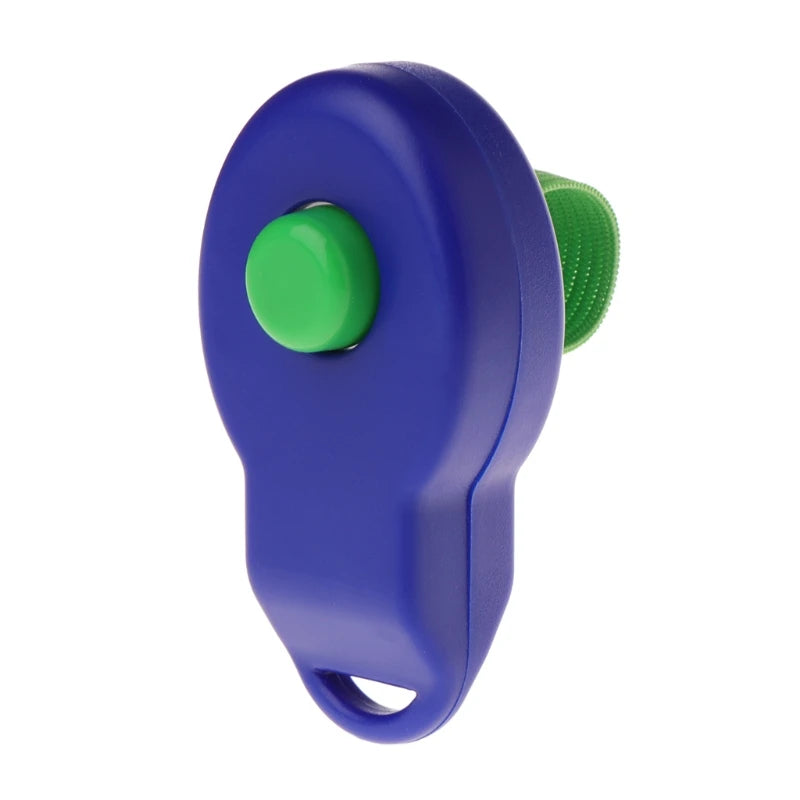 Pet Dog Clicker Dog Training Clicker with Elastic Finger Strap Large Button Clicker for Pet Dog for Cat Bird Horse Train