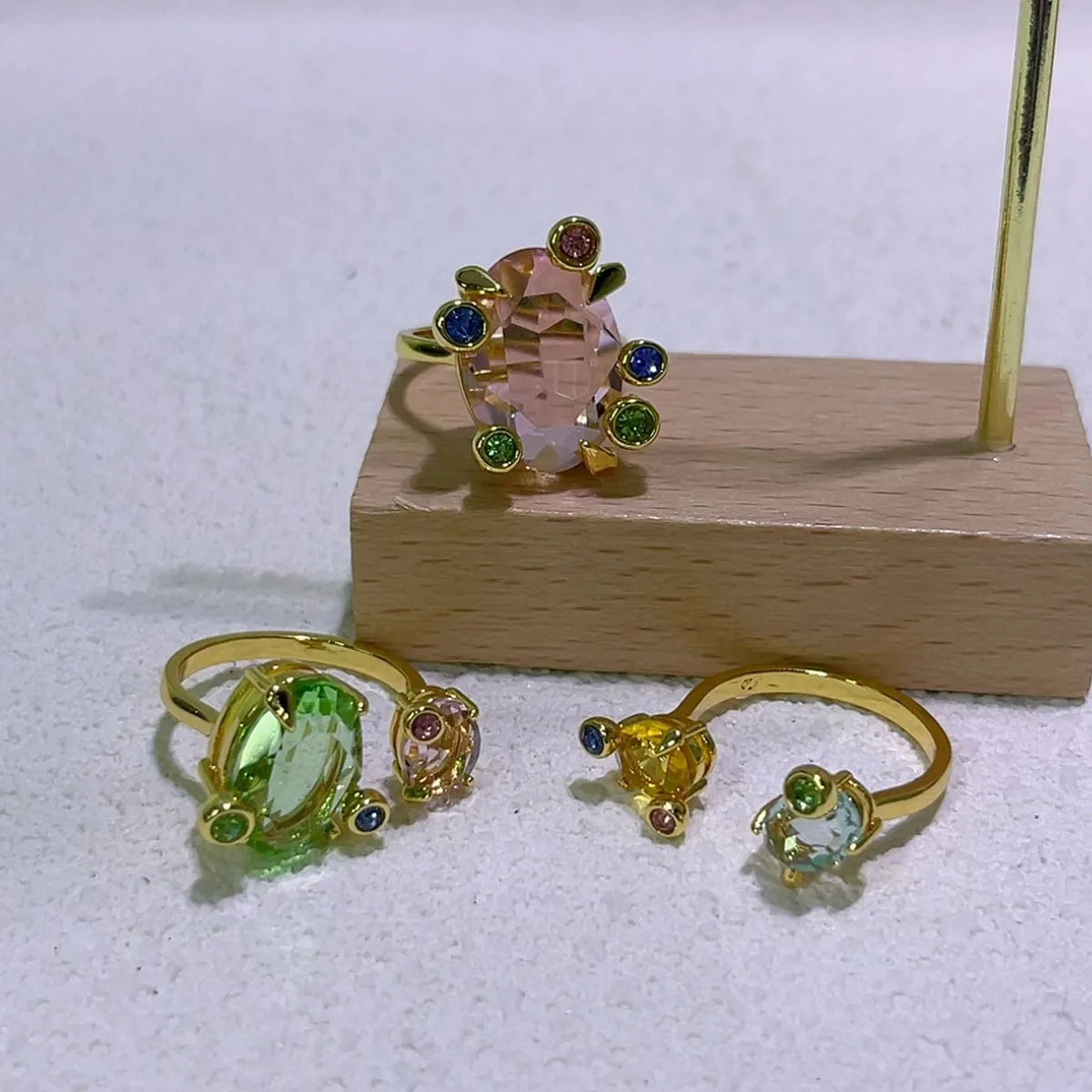 Rings Sales Trend Luxury Brand High Quality Jewelry Original Shiny Christmas Birthday Cocktail Party Engagement Gift for Women