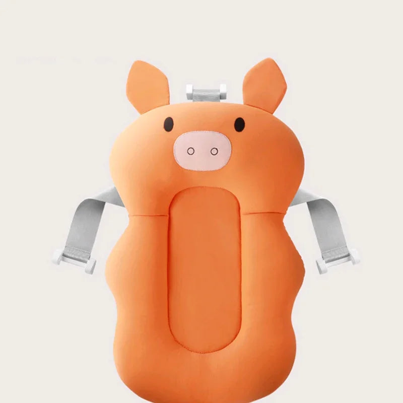 Baby Bath Seat Support Mat Shower Safety Tub Pad Newborn Bathtub Recliner Infant Anti-Slip Soft Comfort Body Cushion Baby Stuff