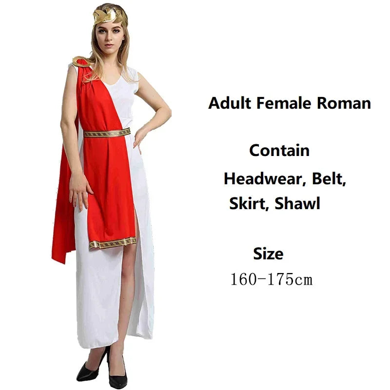Halloween adult children ancient Greek and Roman cosplay warrior gladiator costumes  anime cosplay