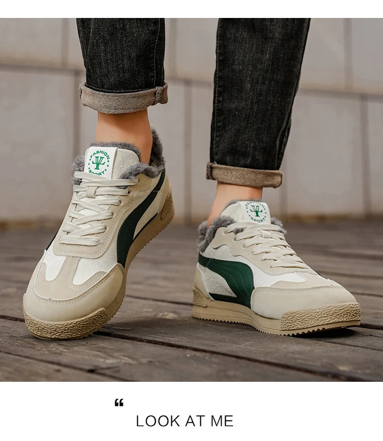 Men Casual Sneakers Winter Running Shoes Outdoor Casual Platform Sneaker Anti Slip Footwear Fashion Sport Shoes Size 39-44