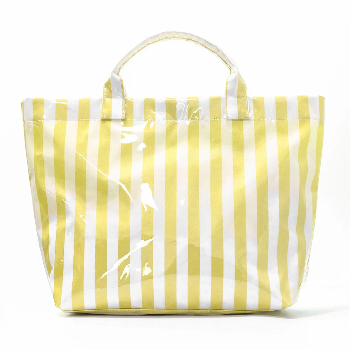 Cross-border striped tote bag high value lightweight handbag commuting large capacity portable travel shoulder bag