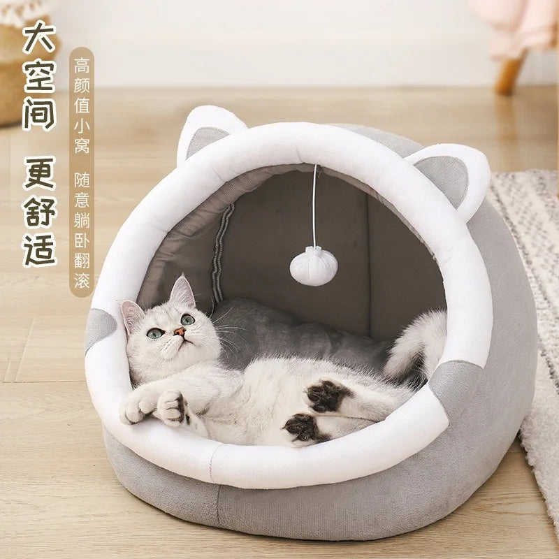 Hot selling cat house, closed pet house, semi closed dog house, cat house, warm in winter, universal in all seasons