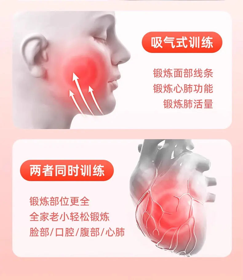 Breathing Dumbbell Abdominal Muscle Trainer, Abdominal Breathing, Lung Capacity, Vest Line, Pelvic Floor Muscle Core Trainer