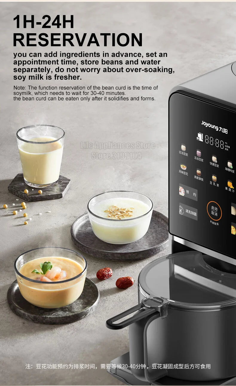 Joyoung K7 Electric Blender Auto Clean Soymilk Maker Multifunction Food Processor Mixer 1200ML Soybean Milk Machine