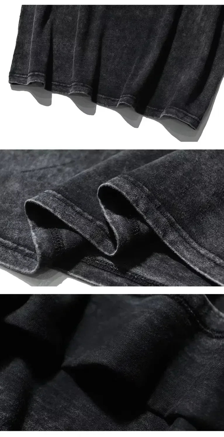 Men's Pure Cotton Washable T-shirt From 2025 Is Comfortable, Breathable and Of High Quality. It's A Must-have for Festivals