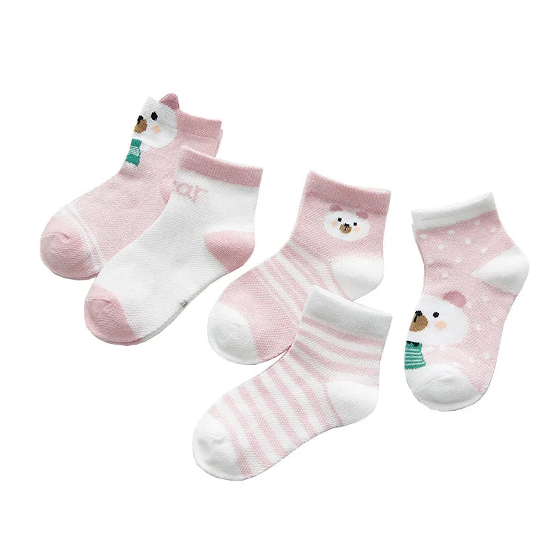 15Pairs/lot Infant Baby Socks Baby Socks for Girls Cotton Mesh Cute Newborn Boy Toddler Socks Baby Clothes Accessories