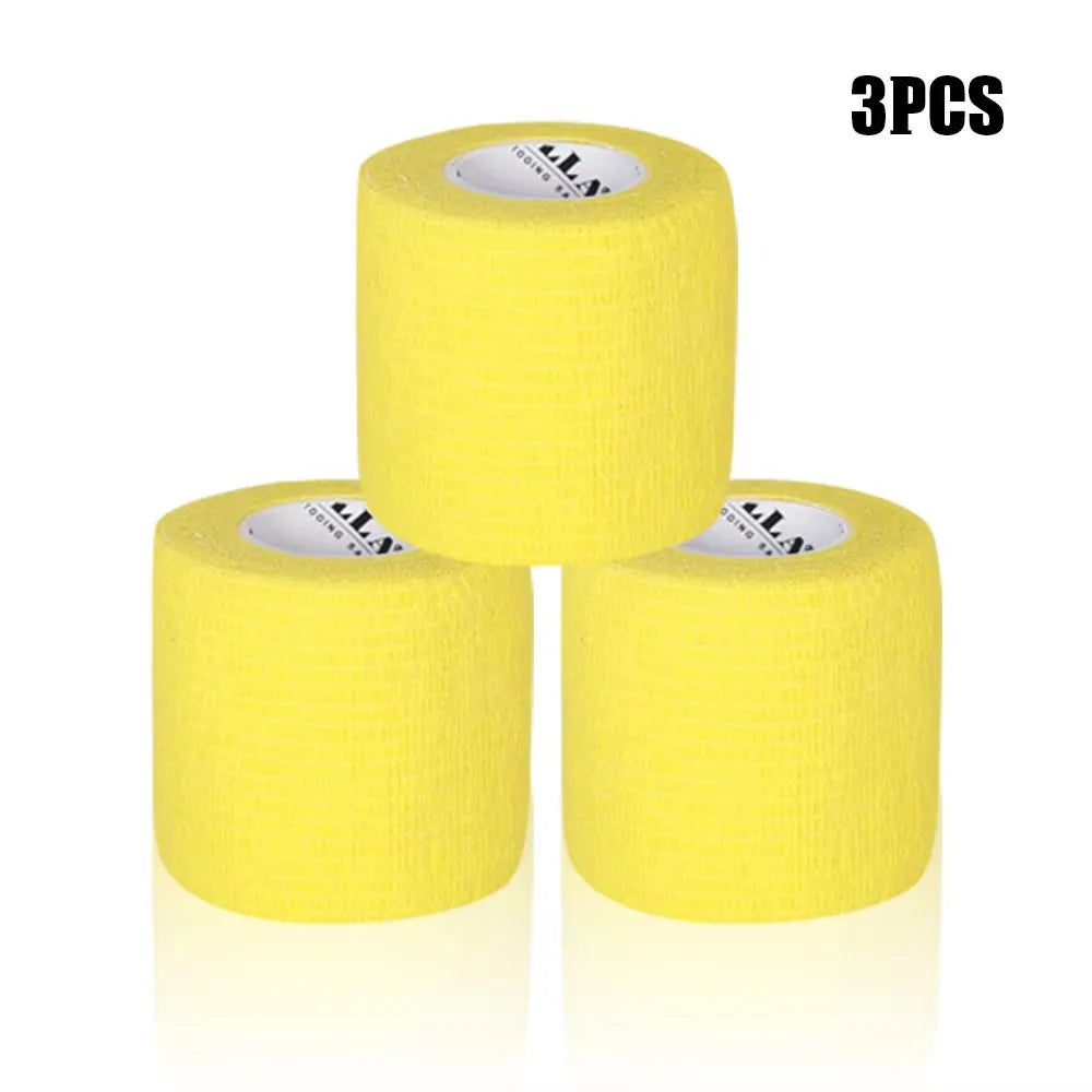 16/10/3PCS Tattoo Grip Bandage Colorful Self Adhesive Wrap 5cm X 4.5m Non Slip Handle Tape Tattoo Machine Grip Cover Supplies