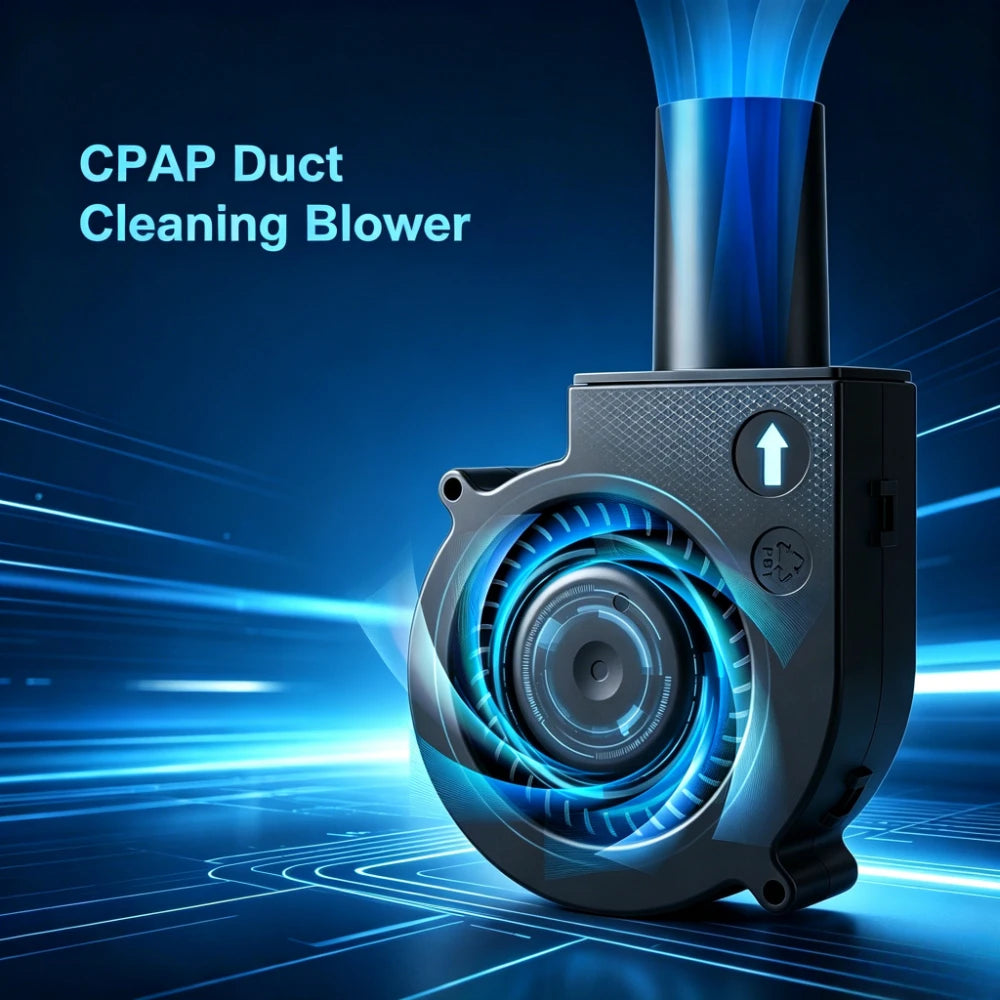 2.5cm Interface Portable CPAP Hose Dryer Blower Kit USB Turbo Fan for 2.2cm/22mm Standard CPAP Tube for BIPAP Cleaning