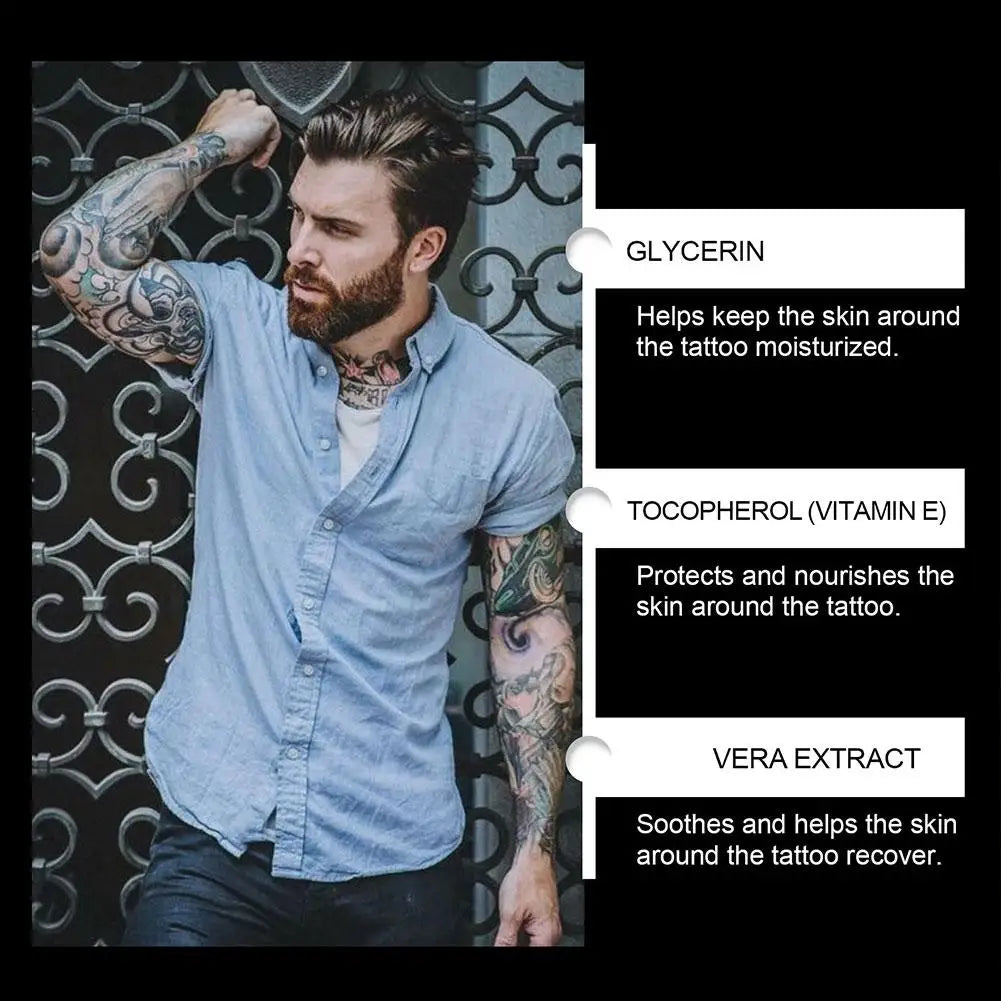 20g Maximum Strength Tattoo Cream, 6-8 Hours Long-Lasting Formula, Pre-Permanent Makeup & Piercing Skin Care