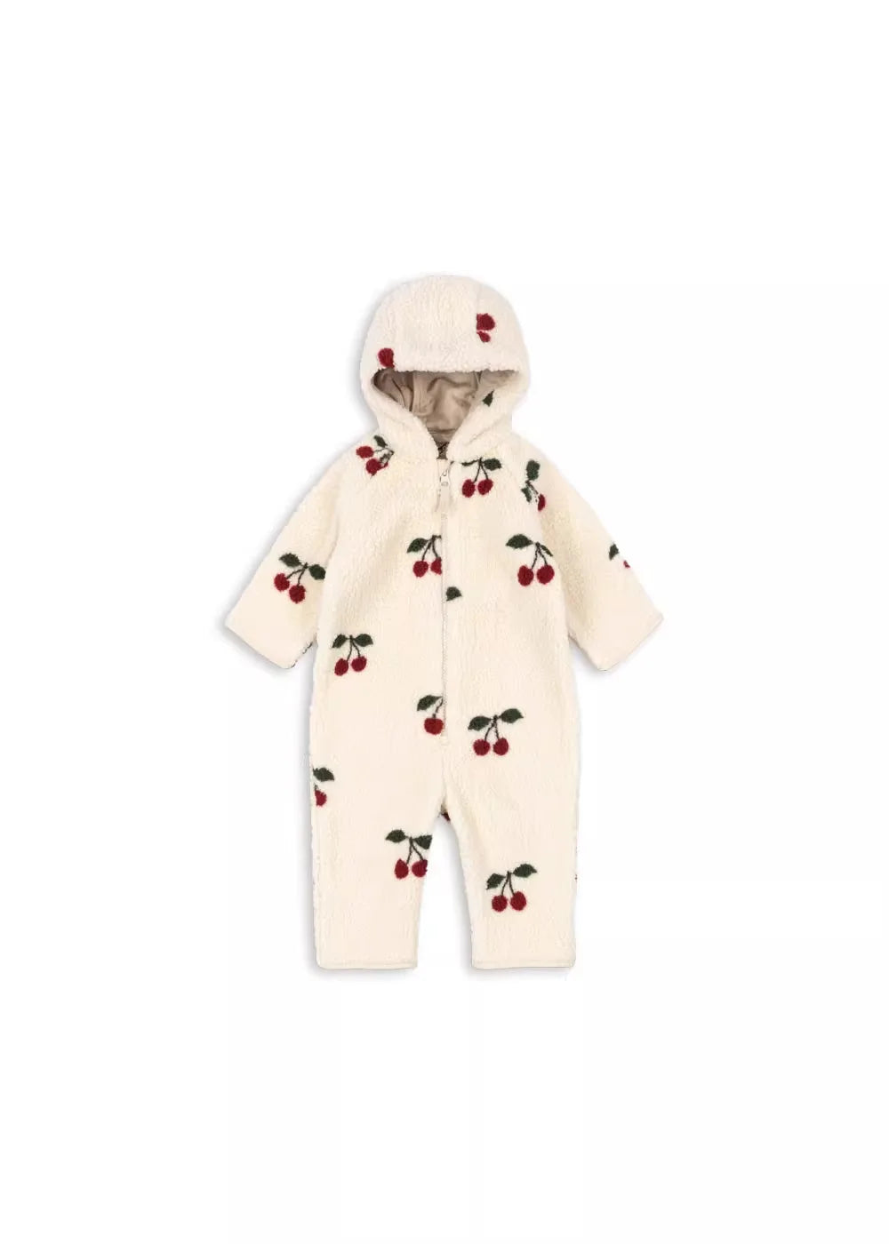 Baby Boy Girl Lamb Wool Hooded Jumpsuit Infant Toddler Child Warm Outfit Long Sleeve Spring Autumn Winter Baby Clothes 0-2Y