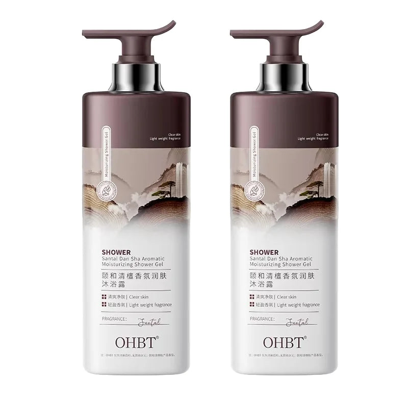 OHBT Fragrant Shower Gel, Long Lasting Fragrance Deep Cleansing Body Wash, Moisturizing Refresh Smooth Exfoliating 800g