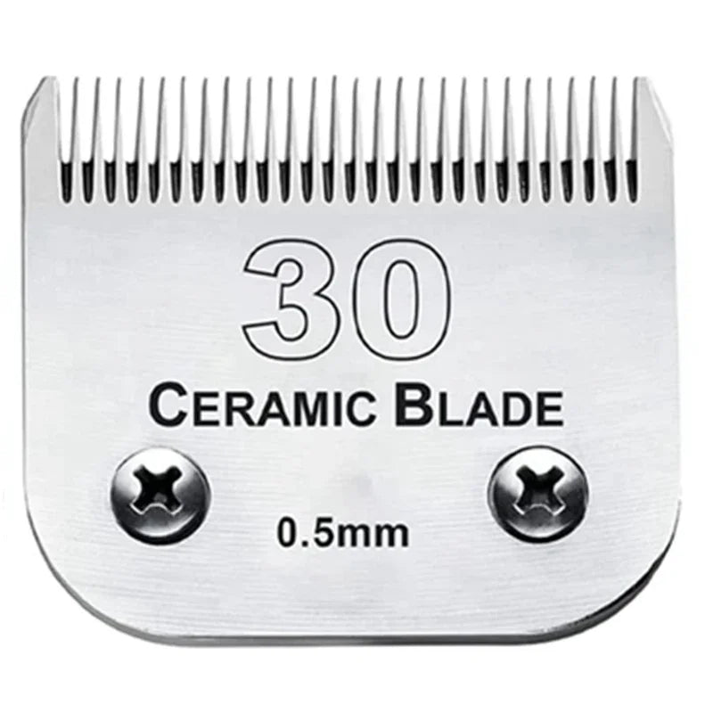 Detachable Pet Dog Grooming Clipper Ceramic Edge Blade Compatible with most Andis,Oster A5,Wahl KM10 Series Clippers