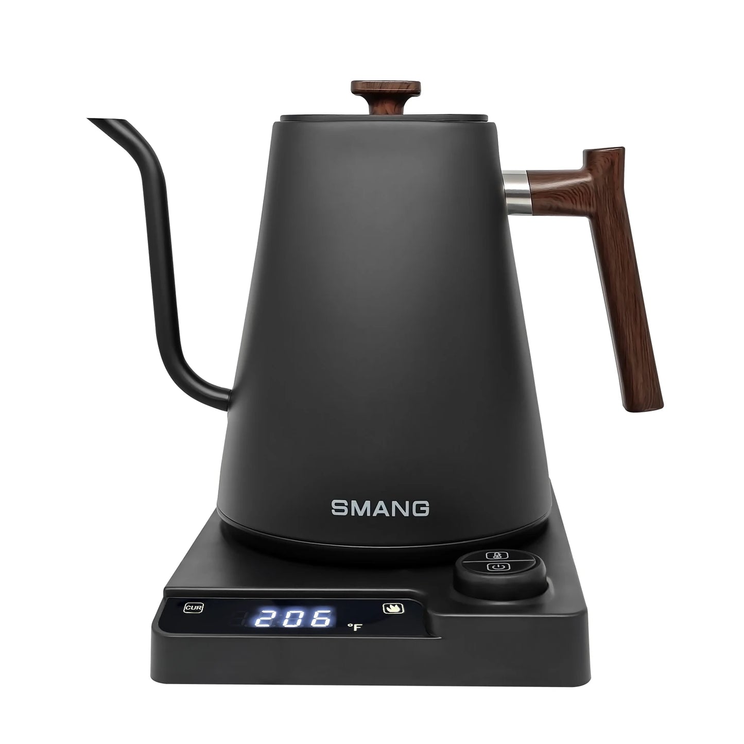 SMANG 1200W Gooseneck Electric Kettle 1L Temperature Control Coffee Kettle Pour Over Coffee Kettle Coffee and Tea Kettle
