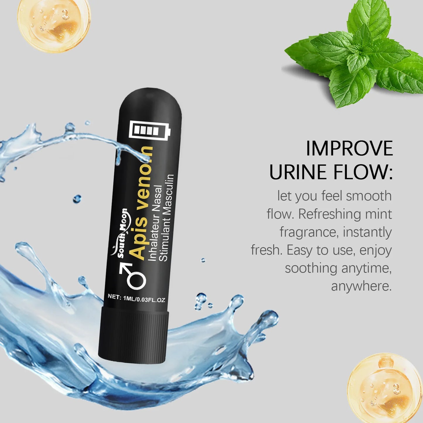NEW Men's Nursing Nasal Sniffing Stick Gentle Care Daily Nutrition Body Comfortable Inhalation Nasal Sniffing Stick 2026