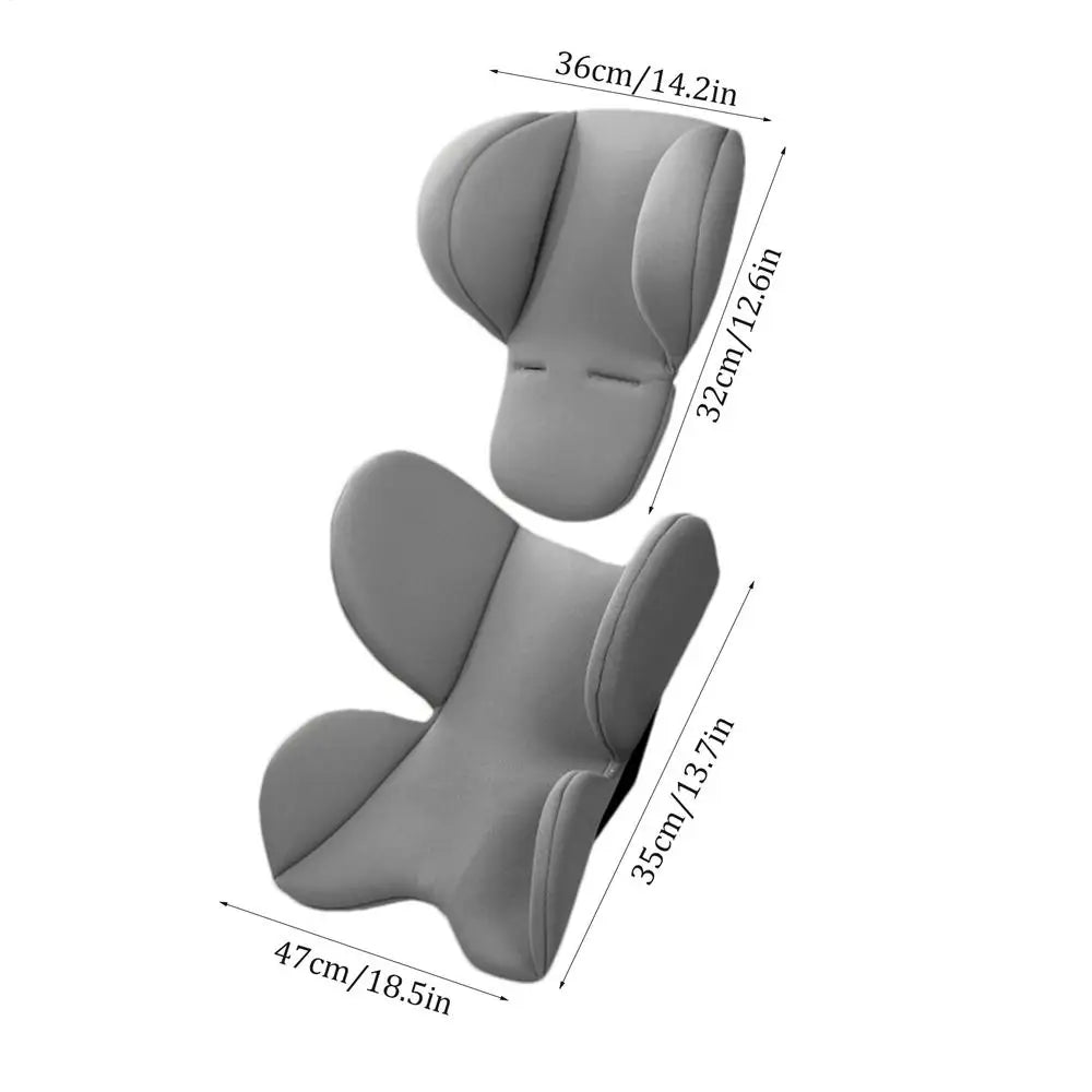Universal Baby Stroller Seat Cushion Head and Body Support Pillow Infant Car Seat Insert For Baby Stroller Accessories
