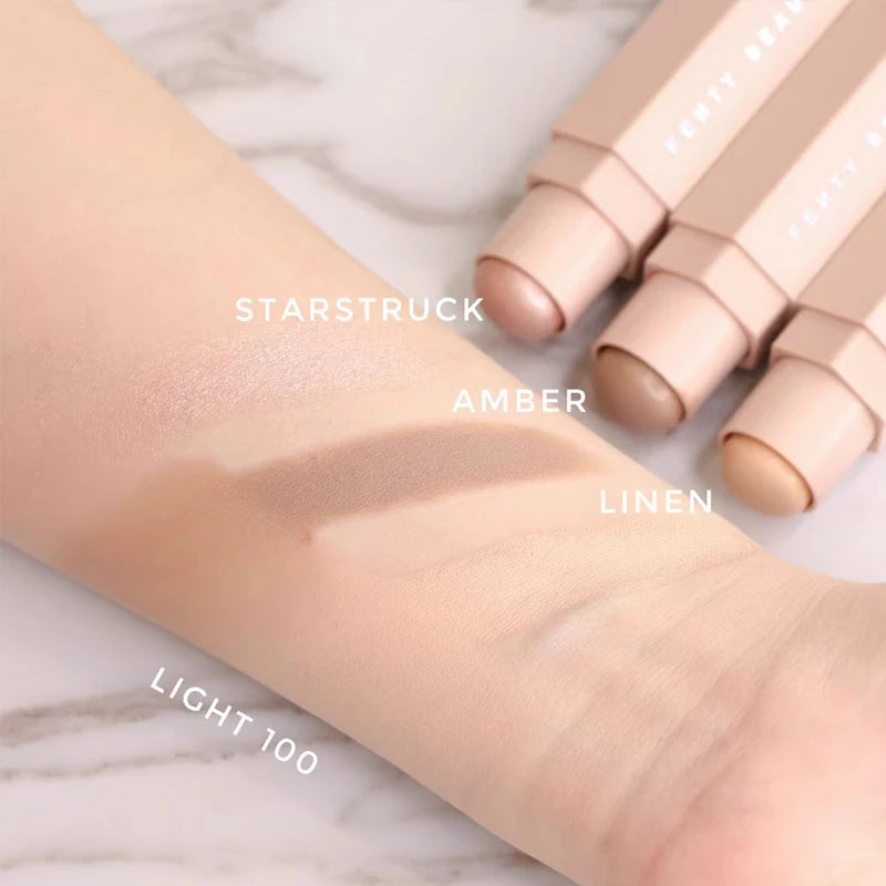 Fenty Beauty Contour Stick Modifies Facial Enhances The Three-dimensionality of Facial Features Vibrant Color Smooth Lip Gloss