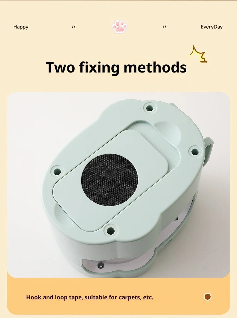 Interactive Cat Toy for Indoor Cats Wheel Exerciser Running Toy Cat Treadmill Remote Control Stimulation Hunting Bird Sound Toy