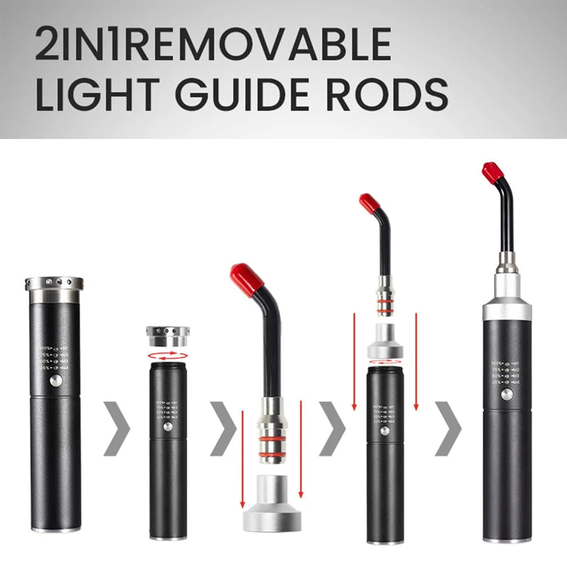 Red Lights Therapy Face Home Use Beauty Devices Cold Sore Canker Sore Treatment Infrared Light Therapy Wand For Body Pain Relief