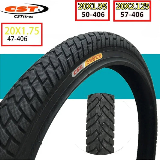 20x1.95 20x2.125  Bicycle Tires 20" 20 Inch 20X1.35 20x1.50 20x1.75 20x2.0 BMX Folding Bike Tyre  Bicycle Tire for Kids Bike CST