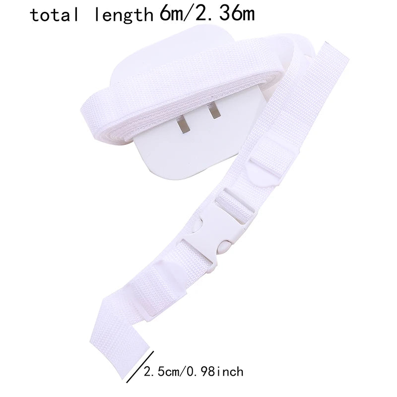 1PC Bed Connector Mattress Strap Belt Sheet Baby Fixing Fasteners Holder Crib Bridge Ropes Straps Twin Connecting Twins Fixation