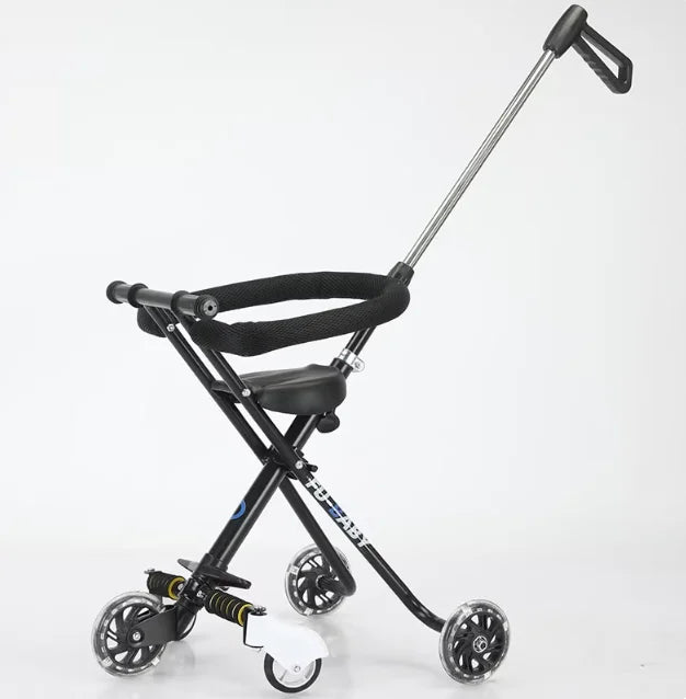 Older children's travel cart Over 6-12 years old Simple travel Outdoor lightweight baby walking artifact Foldable small slip