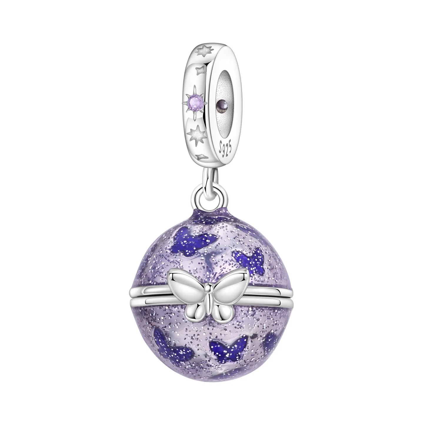 925 Sterling Silver Plated Bee Sunflower Butterfly Charm Pendant Fine Jewelry Women DIY Bracelet Necklace Birthday Party Gift