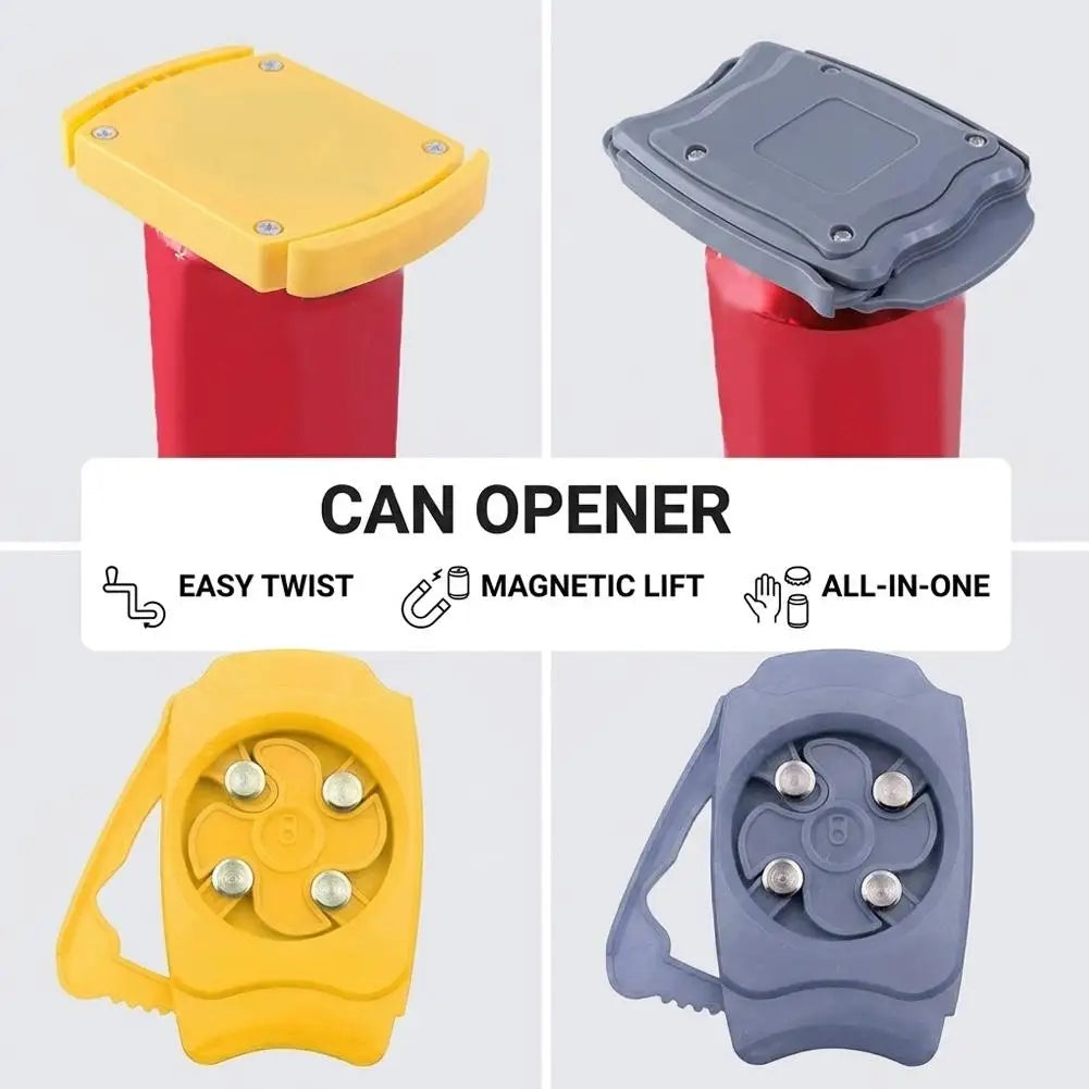 Creative Beer Can Opener Tool Beverage Can Bottle Opener Multi-functional Portable Bottle Opener Kitchen Gadgets