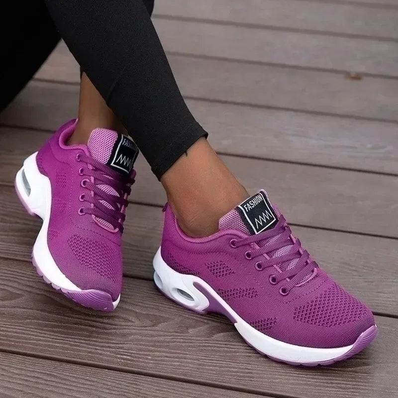 Women Running Shoes Breathable Casual Shoes Outdoor Light Weight White  Sports Shoes Casual Walking Sneakers for Wamen