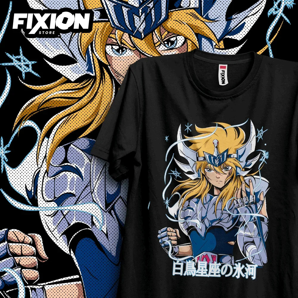 Saint Seiya – Hyoga – O Anime T Shirt Manga Gift For Anime Lover All Size Cotton