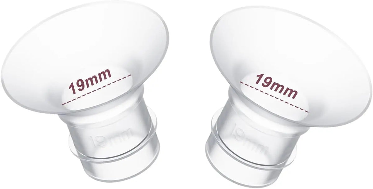 Flange Inserts Compatible with Medela/Spectra/Elvie/Momcozy/XIMYER/YOUHA 24mm Shields/Flanges,Reduce 24mm to Other Size