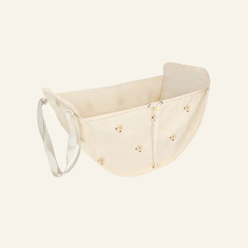 Portable Mommy Bag  Large Capacity Hanging Car Seat Back Storage Bag Stroller Baby Items Organizer String Travel Bag for Mom
