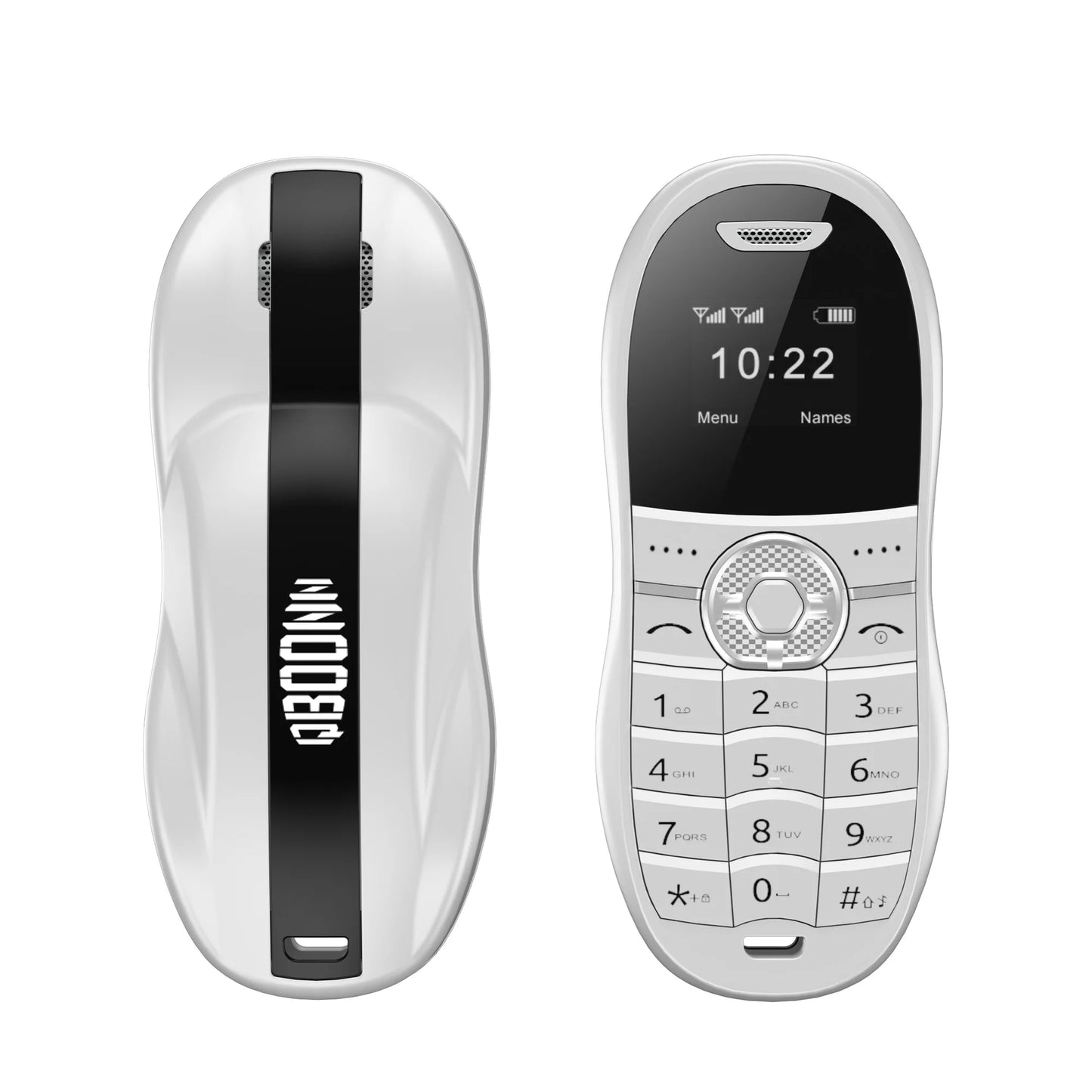 SERVO X18 Mini Sports Car Mobile Phone 2G GSM Call Recording Magic Voice Blacklist Dual SIM Standby Cute Backup Kids Cellphones