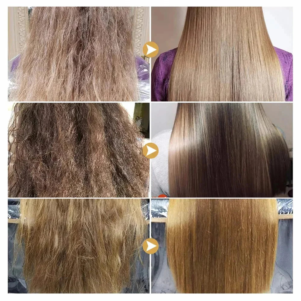 Magical Keratin Hair Mask 5 Seconds Repair Damaged Frizzy Hair Soft Smooth Shiny Nutrition Deep Moisturize Nourishing Hair Care