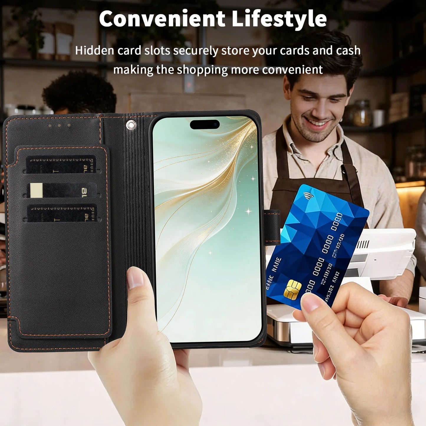 PU Leather Flip Phone Case For Oneplus 8T 9R 10T 11R 12R 13R 15T Holder 9 Card Slots Wallet Cover For Oneplus 13 12 11 10 9 Pro