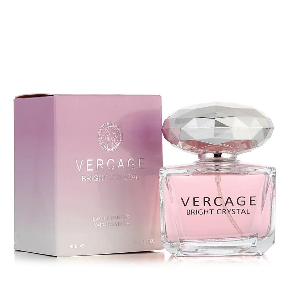 Pink Diamond Crystal Crystal Women's Perfume Long-Lasting Light Fragrance Student Luxury Romantic Date Perfume 50ml High Quality