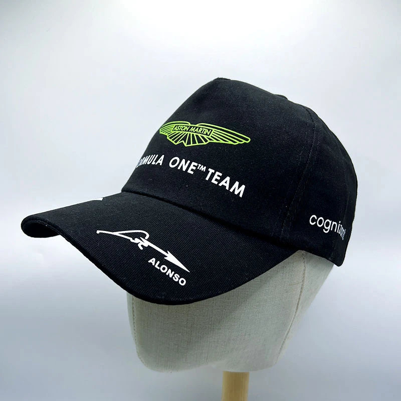 For Aston Martin DBX DBS V12 V8 DB11 DB9 Rapide AMR Vantage Team Baseball Unisex Sun Protection Hat F1 Racing Fashion Caps