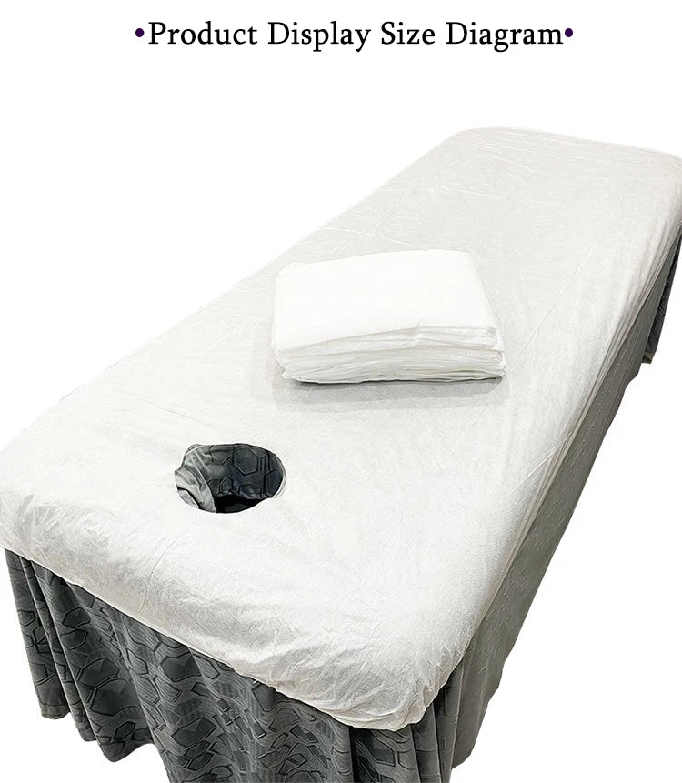 10/20/50 Pieces Disposable Elastic Breathable Non-woven Fabric Covers Thickened Spa Salon Beds Clinic Beds Massage Shop Beds
