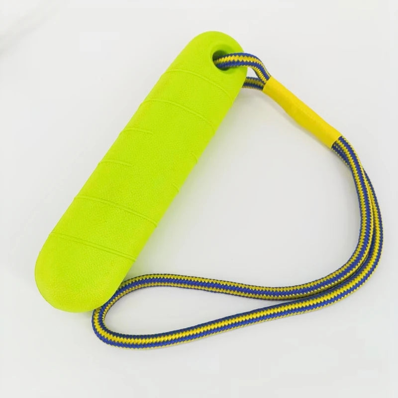 Eva Chew Stick With Rope, Durable Floating Dog Toy, Ham Stick, Dog Outdoor Training Interactive Toy For Medium And Larg