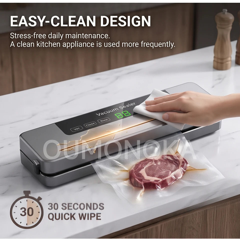 Portable Vacuum Sealer for Food Kitchen Gadgets Degasser Home Appliance Compressor Plastic Bag Sealer Vacuum Packaging Machine