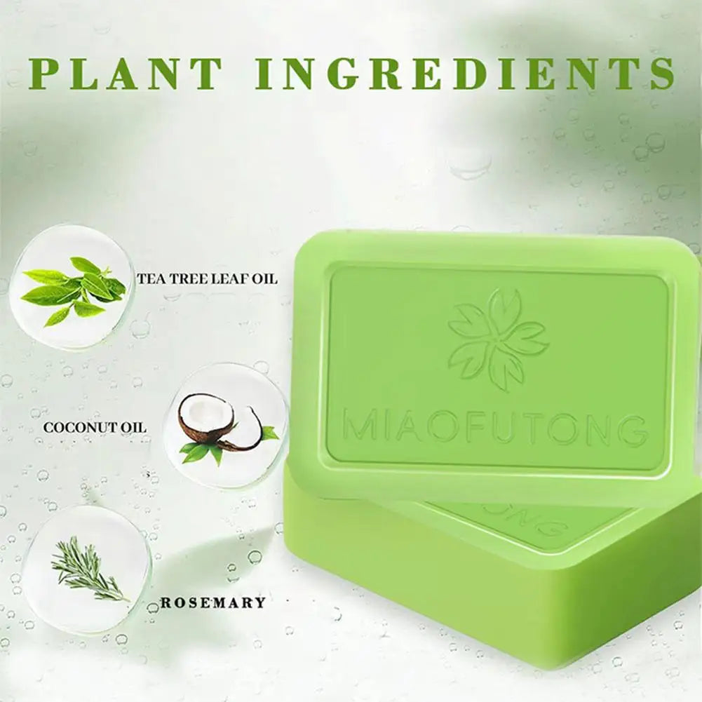 Tea Tree Soap for Face & Body Acne, 100g Tea Tree Oil Soap Bar for Face & Body Natural Skin Cleanser for Oily, Dry & Itchy Skin