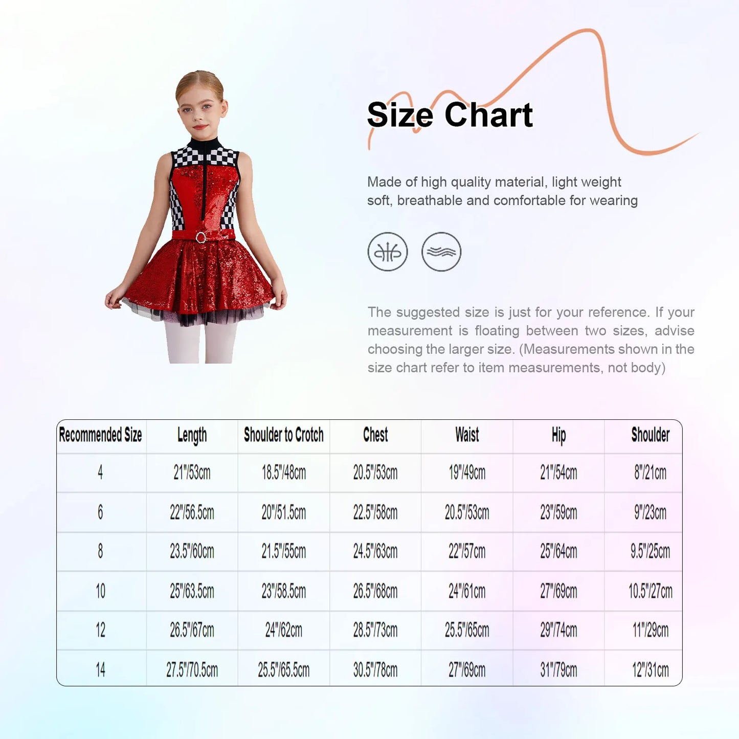 Kids Girls Checkerboard Racer Costume Halloween Car Driver Cosplay Leotard Dress with Tulle Skirt Themed Party Driving Roleplay