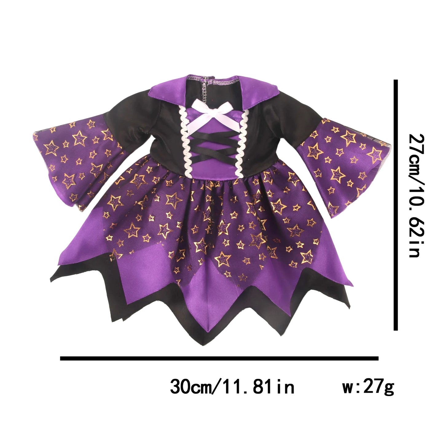 Halloween Doll Clothes Festival Pumpkin, Skeleton Costumes For 18 Inch American&43cm Baby New Born,OG,Life Girl Doll Accessories