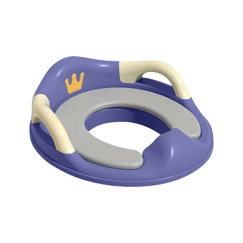 Baby Potty Mat Training Seat Handle Portable Soft Potty Mats Kid Toilet Household Auxiliary Non-slip Toilet Child WC Reducer