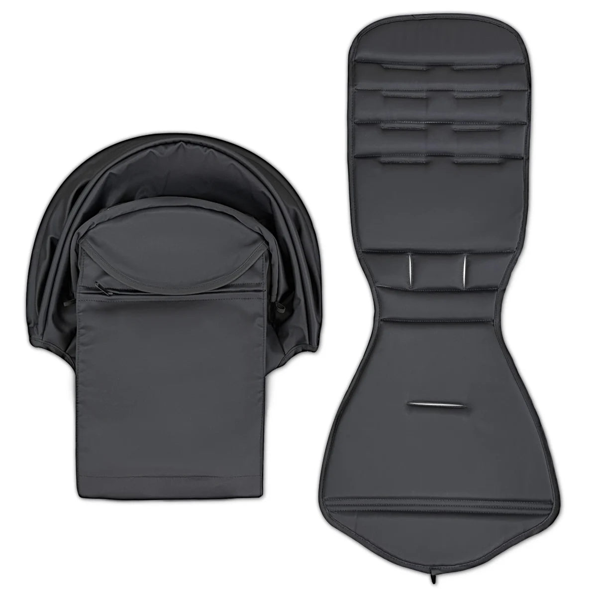 New 175 Cover Seat Cushion Compatible With Babyzen yoyo Cover Seat Mattress With Back Zipper Pocket Stroller Accessories
