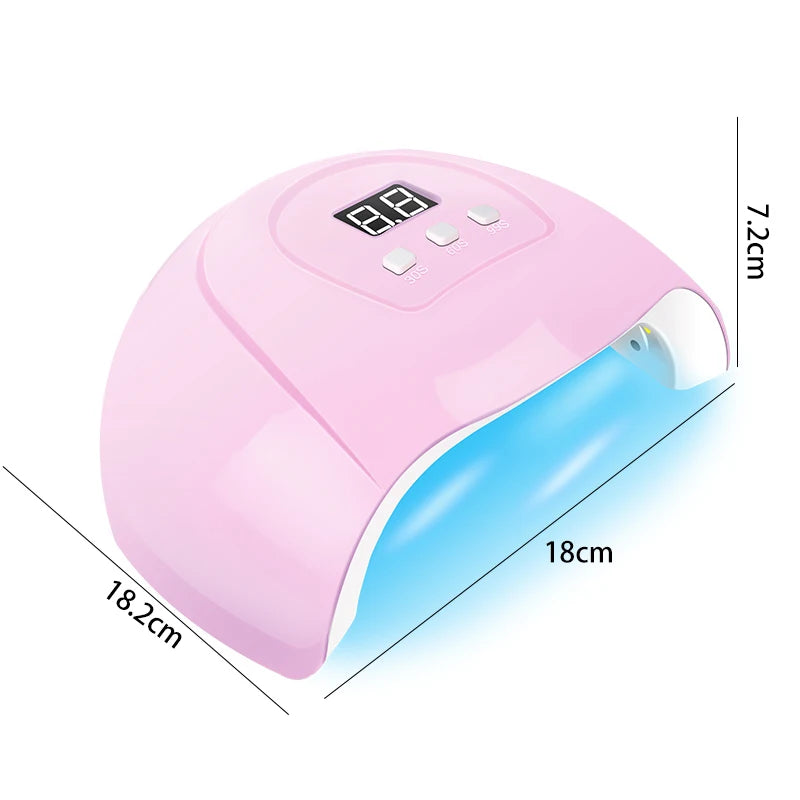 Gel Nail Polish Set With UV Nail Lamp Poly Extension Nail Gel Kit Semi Permanent Gel Varnish Set Professional Nail Art Tools Kit