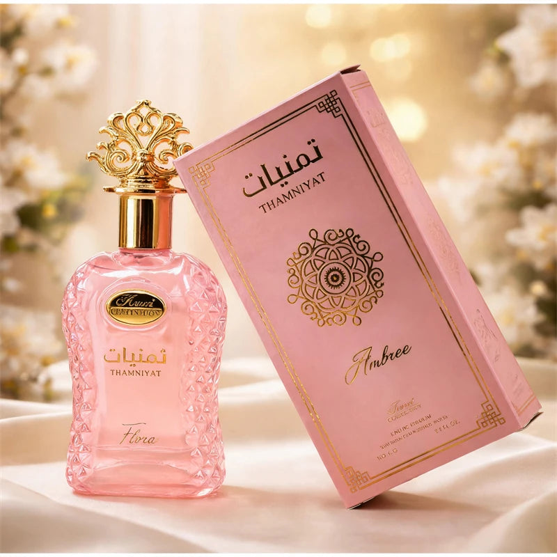 Arabian Ebony Luxury Perfume For Women Oriental Fresh Citrus Jasmine Fragrance High-end, Charming, Elegant Long-lasting Perfume