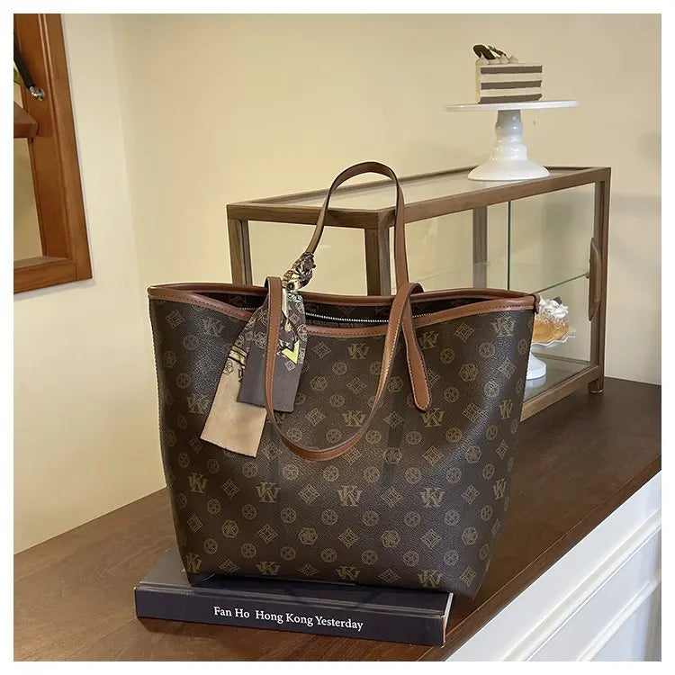 Stylish Designer Party Diaper Bag For Women Luxury Leather Tote Large Capacity Elegant Crossbody Handbag For Evening Outings